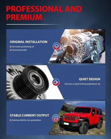 cciyu Alternators 14204 Fit for 2014-2016 for BMW for 228i,2015-2016 for BMW for 228i xDrive,2013-2018 for BMW for 320i,2013-2018 for BMW for 320i xDrive,2012-2016 for BMW for 328i in Saudi Arabia