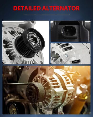 cciyu Alternators 14204 Fit for 2014-2016 for BMW for 228i,2015-2016 for BMW for 228i xDrive,2013-2018 for BMW for 320i,2013-2018 for BMW for 320i xDrive,2012-2016 for BMW for 328i in Saudi Arabia