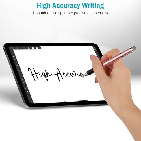 CCIVV Stylus Pen 2 in 1 Fine Point & Mesh Tip for Touch Screen, Compatible for Tablet and Cellphone (1Pc, Blue) in Saudi Arabia