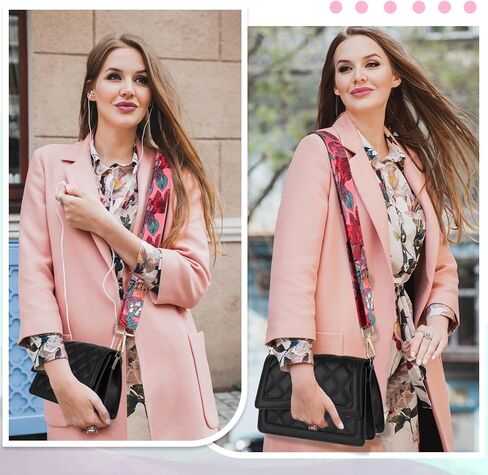 Adjustable Purse Strap, 1.5in Wide Crossbody Bag Straps Handbag Shoulder Strap Bag Replacement Accessories for Women in Saudi Arabia