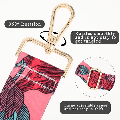 Adjustable Purse Strap, 1.5in Wide Crossbody Bag Straps Handbag Shoulder Strap Bag Replacement Accessories for Women in Saudi Arabia