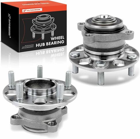 A-Premium 2 × محمل العجلة الخلفية ومجموعة المحور مع 5 عروات متوافقة مع Honda Accord 2008-2012 وAcura TSX 2009-2014 in Saudi Arabia