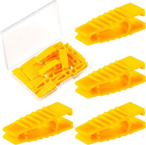 20 Pieces Automobile Fuse Pullers Fuse Extraction Tools Car Fuse Fetch Clips Yellow Fuse Removal Tools Mini Plastic Fuse Pullers for Car Motorcycle Truck SUV Automotive Fuses Replacement in Saudi Arabia