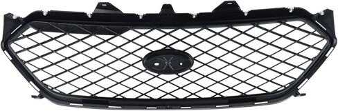 LINLINS Front Bumper Grille Grill Compatible with GMC Yukon/Yukon XL 2015-2020 Replacement Glossy Black Denali Style GM1200702 84119634 84722260 in Kuwait