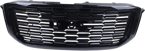 LINLINS Front Bumper Grille Grill Compatible with GMC Yukon/Yukon XL 2015-2020 Replacement Glossy Black Denali Style GM1200702 84119634 84722260 in Kuwait