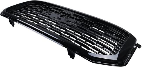 LINLINS Front Bumper Grille Grill Compatible with GMC Yukon/Yukon XL 2015-2020 Replacement Glossy Black Denali Style GM1200702 84119634 84722260 in Kuwait