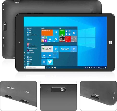 KBJPADS 4 جيجا رام 64 جيجا روم ويندوز 11 تابلت كمبيوتر، 10.1 بوصة ويندوز تابلت هوم، انتل سيليرون N4020c، IPS 1280x800 2.8 جيجا هرتز، كاميرا مزدوجة 2 ميجا بيكسل + 5 ميجا بيكسل in Kuwait