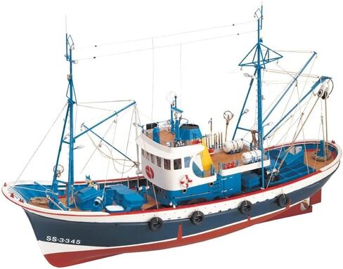 Artesanía Latina - مجموعة نماذج السفينة الخشبية - قارب التونة الإسباني من بحر كانتابريك، مارينا II - موديل 20506، مقياس 1:50 - نماذج للتجميع - مستوى متقدم in Kuwait