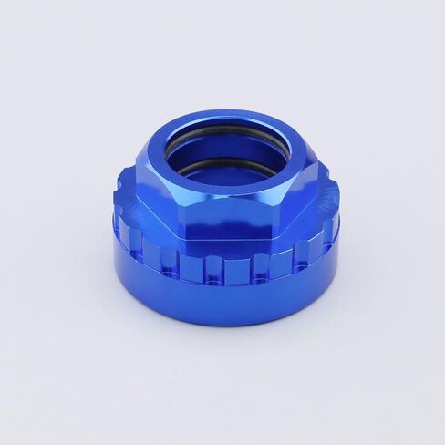 Chainring Lock Ring Adapter Removal Tool Compatible with Shimano M7100 M8100 M9100 M9120 Aluminum Alloy Bicycle Removal Sockets Bicycle Dismantling Sleeves in Saudi Arabia