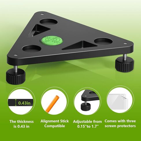 حامل محاذاة وتسوية ISDOHS لـ Approach R10 - حامل تسوية R10 - 010-02356-00 Approach R10 - متوافق مع واقي الشاشة Approach R10 (داخلي/خارجي) in Kuwait