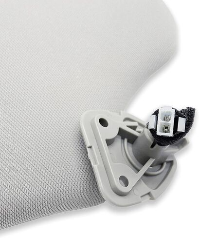 واقي الشمس من جانب الركاب الأيمن من SENSHINE مع ضوء لسيارة Pathfinder 2013 2014 2015 2016 2017 2018 و2014-2017 Infiniti QX60 و2013 Infiniti JX35، بيج in Kuwait