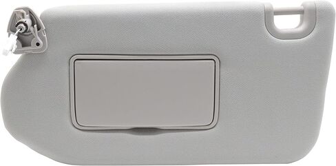 واقي الشمس من جانب الركاب الأيمن من SENSHINE مع ضوء لسيارة Pathfinder 2013 2014 2015 2016 2017 2018 و2014-2017 Infiniti QX60 و2013 Infiniti JX35، بيج in Kuwait