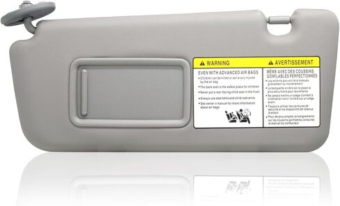 NHILES سائق الجانب الأيسر واقي من الشمس متوافق مع Toyota Rav4 2004 2005 بديل OEM رقم 74320-42420-B0 اللون رمادي in Kuwait