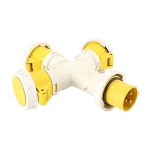 LX-10132-4H 16A Yellow LX-10232-4H 32A Waterproof Multi-Functional Industrial Socket in Saudi Arabia