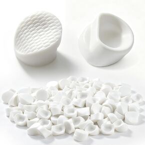 120 PCS Entry Door Plugs, 5/16" x 1/4" Door Frame Screw Hole Plugs Compatible with Evolve Frame, White Silicone Window Hole Cover Caps for Clean Finish in Kuwait