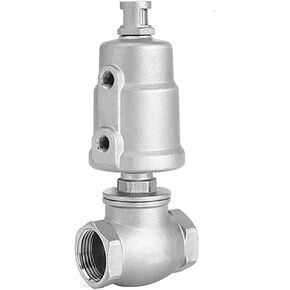 1/2" 3/4" 1" 1-1/4" 1-1/2" 2 inch 304 Stainless Steel T-Type Pneumatic Thread Globe Valve Sealing(1/2",Single Acting,C Type) in Kuwait