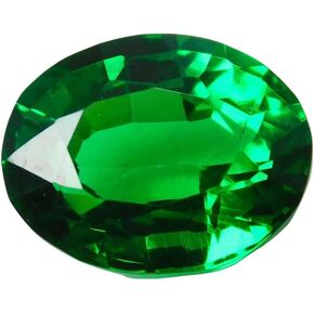 Natural Tsavorite Garnet Oval Cut 10.70 Ct Certified Green Flawless Gemstone in Kuwait