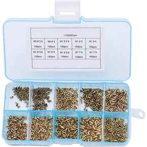 1000 PCS M0.9 M1.3 .5 .7 Rivets Double-Sided Circuit Board PCB Nails Metal Hollow Rivet Assortment Kit Hollow Rivet Tool in Kuwait