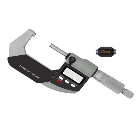 0.001mm Digital Outside Micrometer 0-25mm 25-50mm 50-75mm 75-100mm Electronic Micrometer Caliper Gauge(Digital A 50-75) in Kuwait