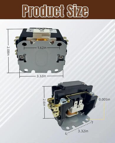 C25CNB130T موصل غرض محدد مناسب لـ GE CR453CC3HAA لـ Furnas 45EG10AJA لـ Allen-Bradley 30A 1-Pole 24V, 400-DP30NJ1 in Kuwait