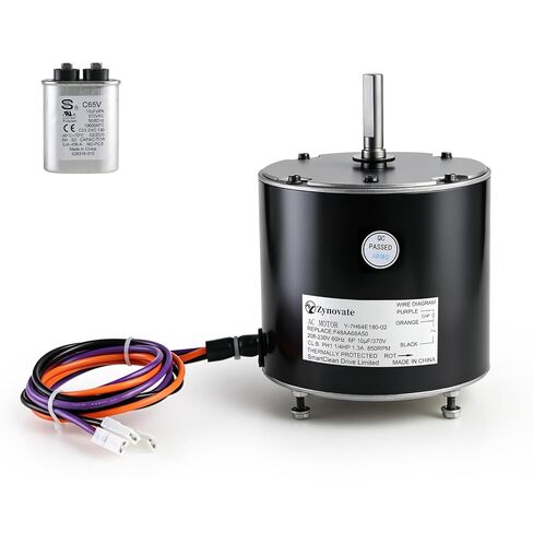 F48AA68A50 Condenser Fan Motor, Replace for York, Coleman, Luxaire, Genteq/A.O. Smith OEM Condenser Fan Motor, 1/4 HP, 850 RPM, 208-230V, Replace F48M27A50, THGF36S41S3A, THGF60S41S3A, S1-02440899000 in Kuwait