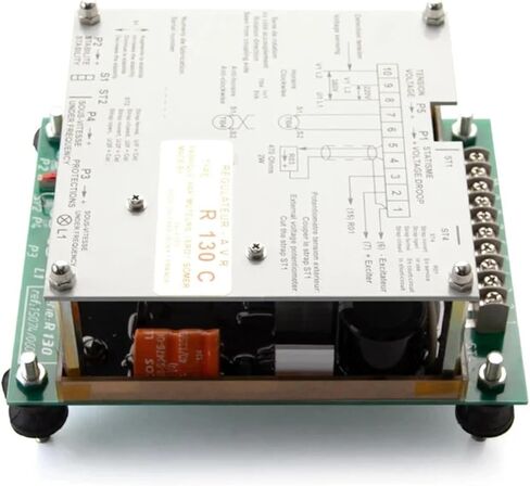 1 قطعة R130C AVR وحدة تثبيت المولد أجزاء التحكم في الدوائر المتكاملة in Kuwait