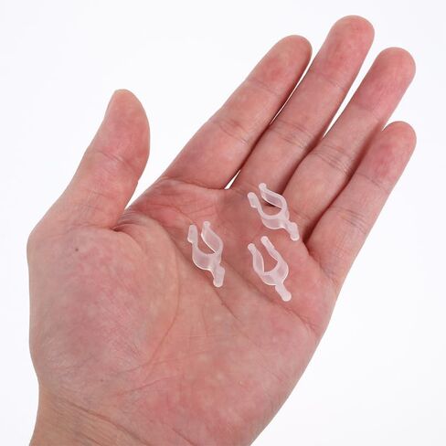 MAGICLULU 50 Pcs Leakproof Bottle Pump Lock Clip for Cosmetic Dispensers, Universal Fit Cleansing Oil and Lotion Bottles, Plastic PP Head Buckle for Travel Toiletry Containers, Stopper Clamp in Kuwait