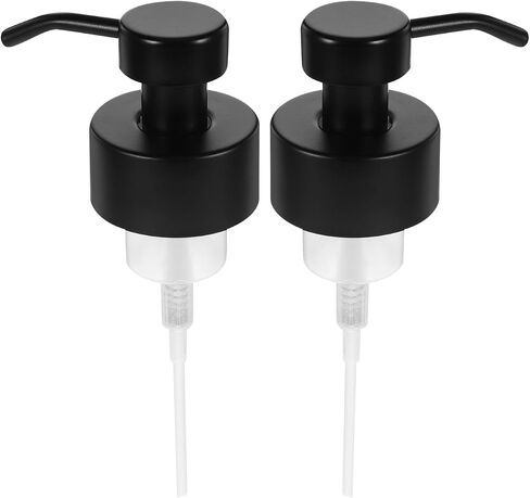 Zerodeko 2-Pack استبدال مضخة موزع الصابون لزجاجات اللوشن والشامبو 6.69 × 3.14 × 1.96 بوصة رؤوس مضخة عملية لاستخدام الحمام والمطبخ in Kuwait