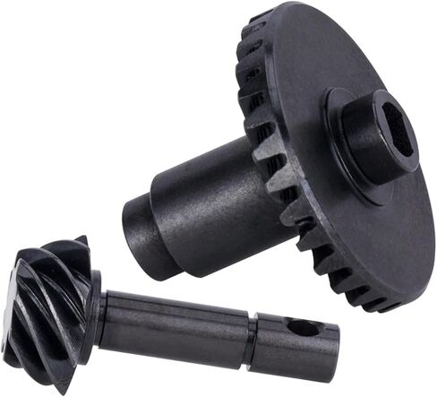 قطع غيار RC متوافقة مع محوري لـ SCX10 II AR44 AR45 لـ Capra F9 VS4-10 لـ Phoenix F10 1/10 RC قطع غيار السيارات مجموعة تروس المحور الحلزوني الصلب 30/8T in Kuwait