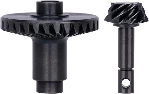 قطع غيار RC متوافقة مع محوري لـ SCX10 II AR44 AR45 لـ Capra F9 VS4-10 لـ Phoenix F10 1/10 RC قطع غيار السيارات مجموعة تروس المحور الحلزوني الصلب 30/8T in Kuwait
