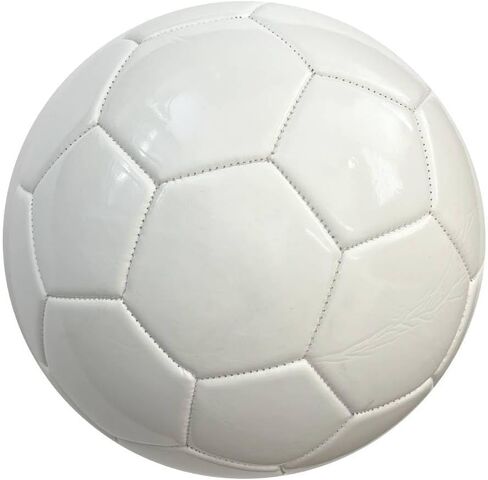 Premium Soccer Ball Collection - Mini Size 2 Training Ball - Plain White Autograph Ball Size 5 - Vintage Brown Leather 18 Panel Classic Football in Kuwait