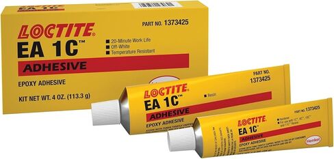 Loctite Hysol 1C Off-White Two-Part Epoxy Adhesive - Off-White - 4 oz Kit - Shore Hardness 65 Shore D, Shear Strength 1500 psi [PRICE is per EACH] in Kuwait