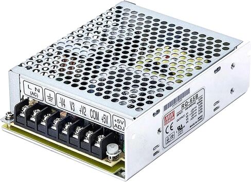 RQ-65B 65W مصدر إمداد الطاقة رباعي الإخراج، 5V 6A 12V 2A -5V 0.5A -12V 0.5A، ​​AC-DC، موثوق ومستقر للأتمتة الصناعية، إضاءة LED in Kuwait