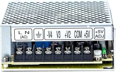 RQ-65B 65W مصدر إمداد الطاقة رباعي الإخراج، 5V 6A 12V 2A -5V 0.5A -12V 0.5A، ​​AC-DC، موثوق ومستقر للأتمتة الصناعية، إضاءة LED in Kuwait
