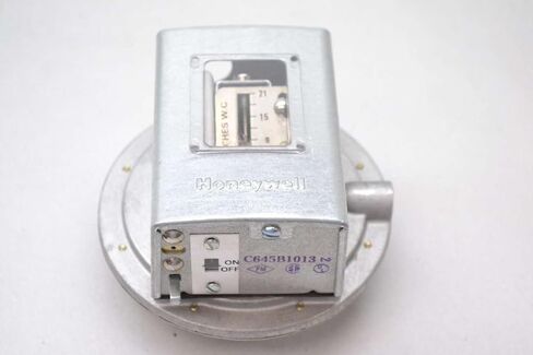 شركة هانيويل C645B1013 مفتاح ضغط الغاز/الهواء، مرحاض من 3 إلى 21 بوصة، إعادة ضبط يدوي in Kuwait