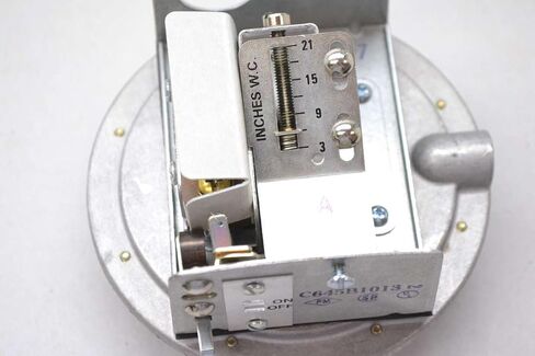 شركة هانيويل C645B1013 مفتاح ضغط الغاز/الهواء، مرحاض من 3 إلى 21 بوصة، إعادة ضبط يدوي in Kuwait