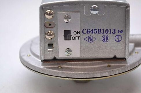شركة هانيويل C645B1013 مفتاح ضغط الغاز/الهواء، مرحاض من 3 إلى 21 بوصة، إعادة ضبط يدوي in Kuwait