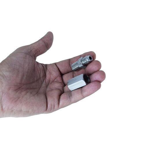 Manual Pressure Switch with SS Reducer (Range: 30 to 200 PSI) for Compressors, HVAC, Hydraulics, by Danfoss Model: KP36 (Pack of 1) in Kuwait