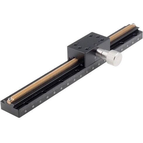 X Axis LWX25 L=50-200mm Trimming Sliding Table Stage Manual Displacement Platform 1Pcs(150mm) in Kuwait