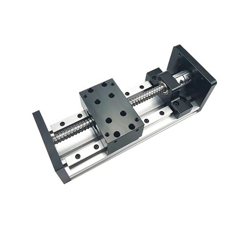 Sliding Stage Travel 100-800mm SFU1610 Ballscrew MGR12 Guide Rail Table Nema23 Stepper Motor 1Pcs ﻿(Stroke 600) in Kuwait