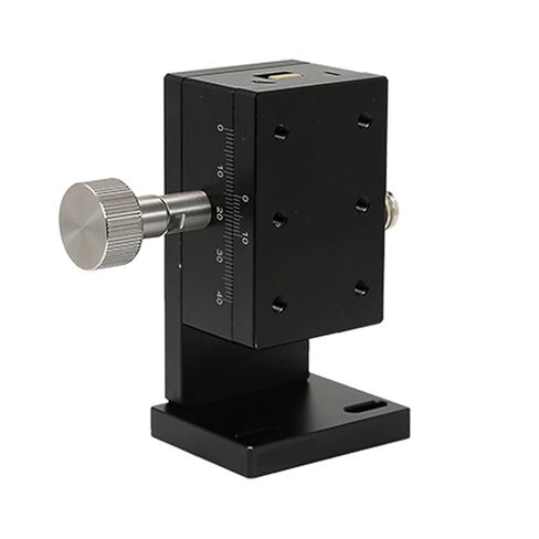 Z Axis LWZ4060 40 * 60mm Sliding Table Manual Platform Rack Pinion Drive Fine-Tuning Slide 1Pcs in Kuwait