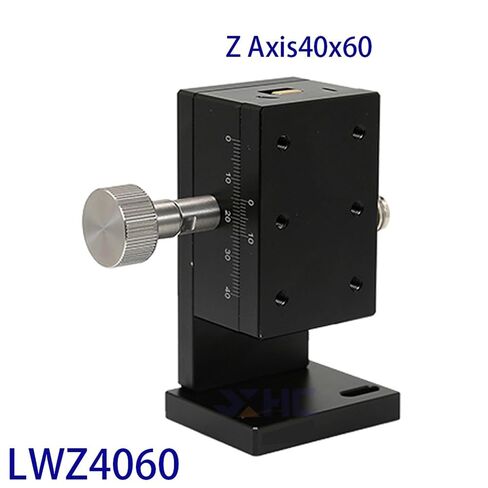 Z Axis LWZ4060 40 * 60mm Sliding Table Manual Platform Rack Pinion Drive Fine-Tuning Slide 1Pcs in Kuwait