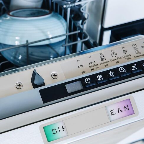 Mobestech Clean Dirty Dishwasher Magnet Zinc Alloy Magnetic Sign for Appliances Status Indication Versatile Application Silver Kitchen Organizer and Storage Decor Teaching Household in Kuwait