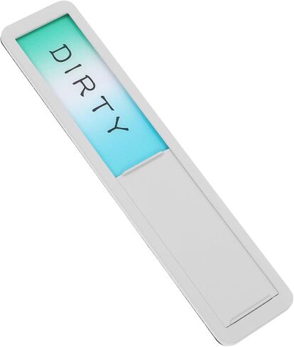 Clean Dirty Dishwasher Magnet Zinc Alloy Indicator Sign for Kitchen Organization Versatile Application and Status Indication Suitable for Microwave and Dishwasher to Maintain in Kuwait