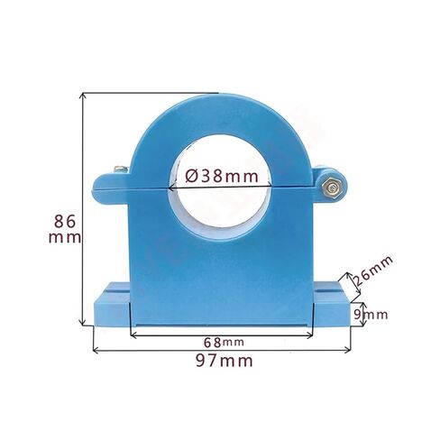 Clamp Current Transformer Sensor 100A 150A 200A 300A 400A 500A 600A/5A AC Open Split Core Transformador CT Industrial Electrical in Saudi Arabia