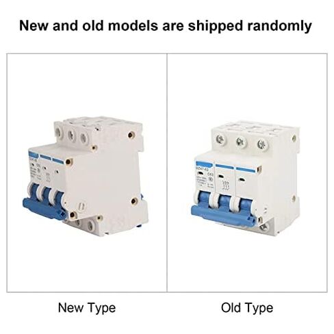 3 Pole MCB Miniature Circuit Breaker, AC 220/380V 63A 3P AC Circuit Breaker MCB, DIN Rail Mounting RCCB Circuit Breaker for Home Appliance, Engineering Construction, DZ47-63 in Kuwait