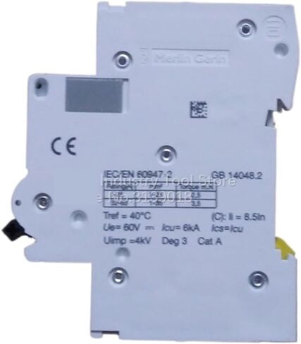 IC65N-DC 1P C10A A9N22404 قطاع دارة صغير متعدد 9 6kA DC in Kuwait