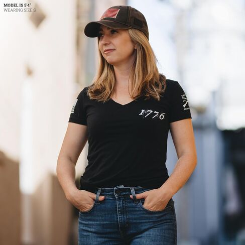 Grunt Style 1776 Flag Women's T-Shirt in Saudi Arabia