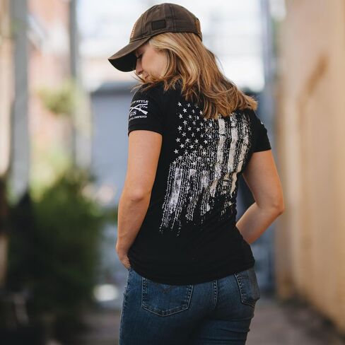 Grunt Style 1776 Flag Women's T-Shirt in Saudi Arabia