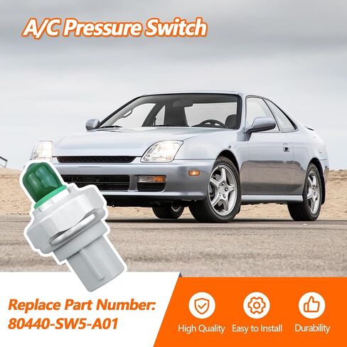 80440-SW5-A01 A/C Pressure Switch | Fit for Honda Accord Civic CR-V Integra Prelude CL EL TL RSX TSX in Kuwait